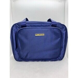 Joy Mangano World Traveler Light & Chic Toiletry Case Midnight Navy